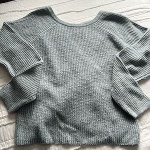 Aerie Back Crossover Sweater, Size Small
